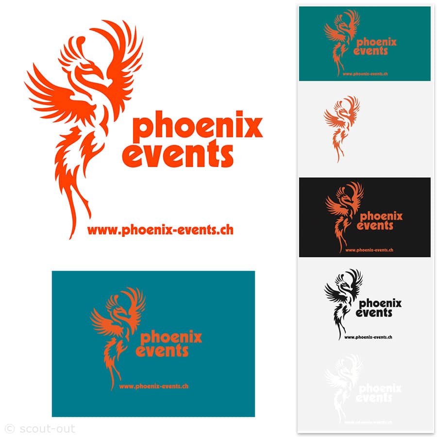 Phoenix Event Logodesign